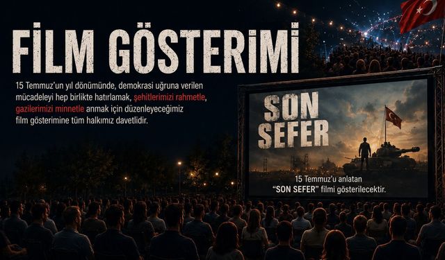 Ürgüp’te 15 Temmuz gecesi açık hava sinemasıyla yaşatılacak
