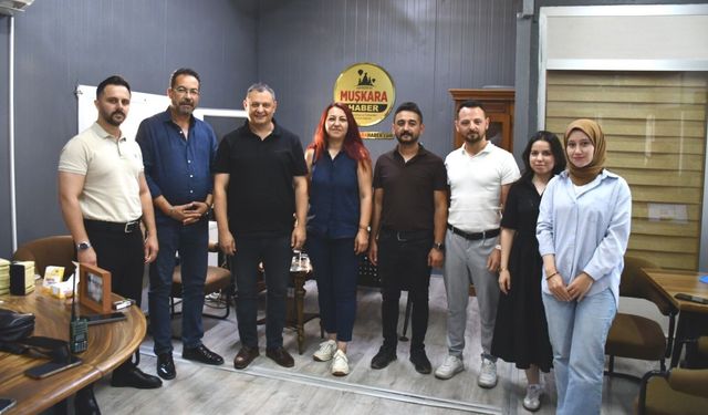 Ülkü Ocaklarından Muşkara Haber’e 24 Temmuz ziyareti