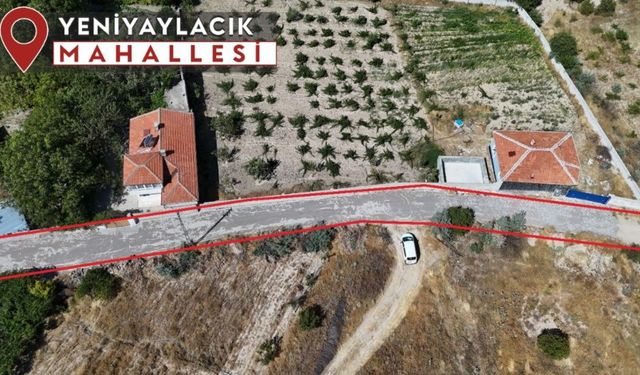 Yeniyaylacık’ın beklediği yol bitiyor: Ekipler son aşamada