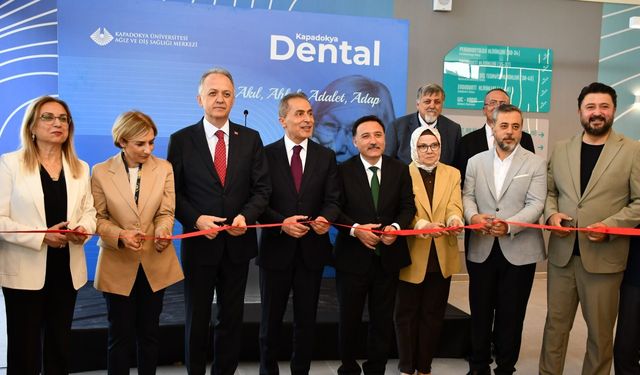 Nevşehir’in yeni diş sağlığı merkezi tanıtıldı: Hasta kabul tarihi belli oldu