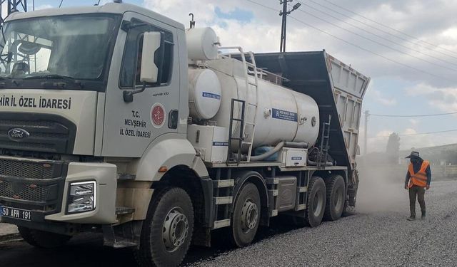Nevşehir’de yollar değişiyor: Köy yollarına dev dokunuş