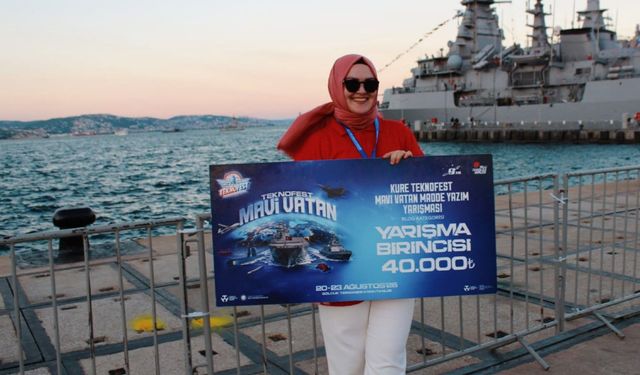 NEVÜ öğrencisi TEKNOFEST’te zirveye çıktı: TEKNOFEST’te birinci