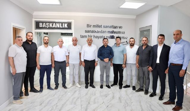 Esnafın beklentileri Başkan Arı’ya iletildi