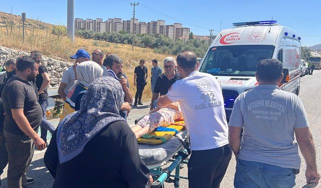 Nevşehir’de traktör ile çekici çarpıştı: 6 yaralı