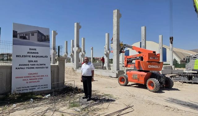 Avanos’a dev spor yatırımı: Yarı olimpik havuz yükseliyor
