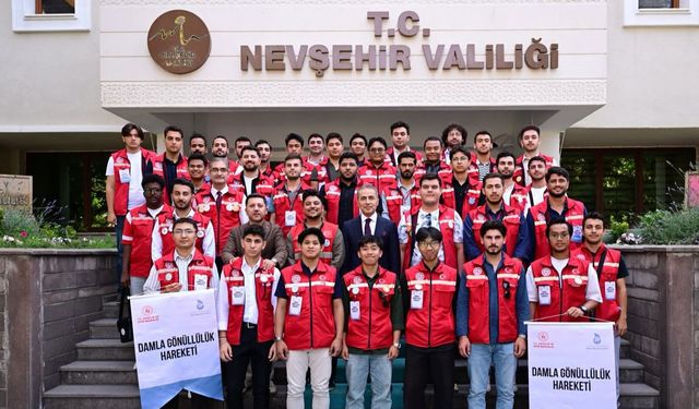 Nevşehir’de gönüllülük seferberliği! Gençler sahaya çıkıyor