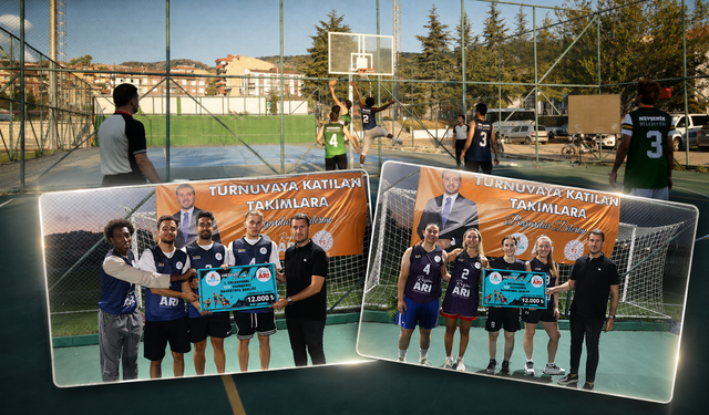 72. yıl coşkusu basketbolla taçlandı: 3x3 turnuvada şampiyonlar belli oldu
