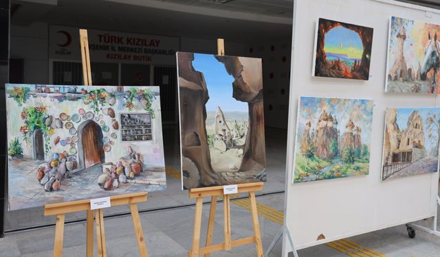 Kapadokya, Türk dünyasının fırçasıyla yeniden hayat buldu