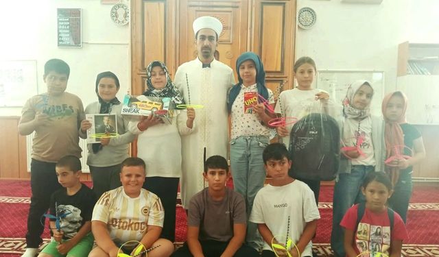 Gülşehir’de çocukların yüzünü güldüren Kur’an kursu finali