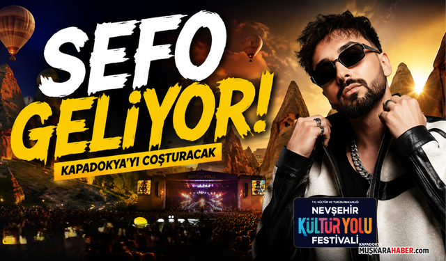 Festivalde tempo yükseliyor! Sefo, Kapadokya’yı coşturacak