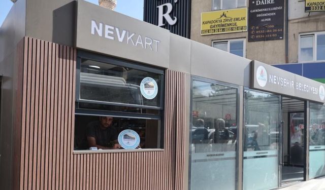Nevşehir’de yeni NevKart yükleme noktası hizmete açıldı