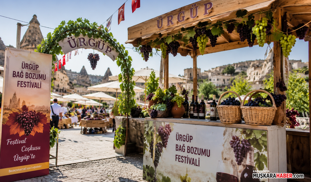 Ürgüp Bağ Bozumu Festivali'nde yerinizi alın! Stant başvuruları başladı