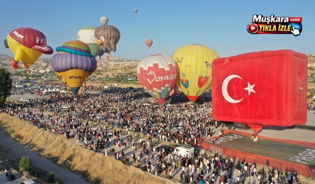 Kapadokya Balon Festivali’nde büyük final: İlgi beklentileri aştı