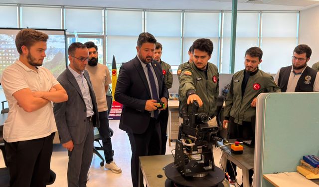 Nevşehirli gençlerin TEKNOFEST başarısına Çalışkan’dan destek