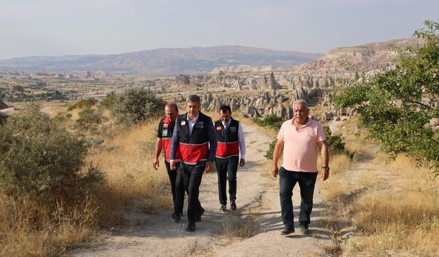 Göreme’de yeni projeler için saha incelemesi