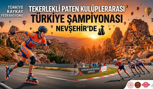 Türkiye’nin en hızlı patencileri Nevşehir’de yarışacak