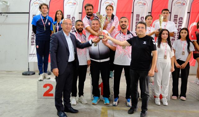 Gülşehir'de Bocce Volo 3. Lig müsabakaları tamamlandı