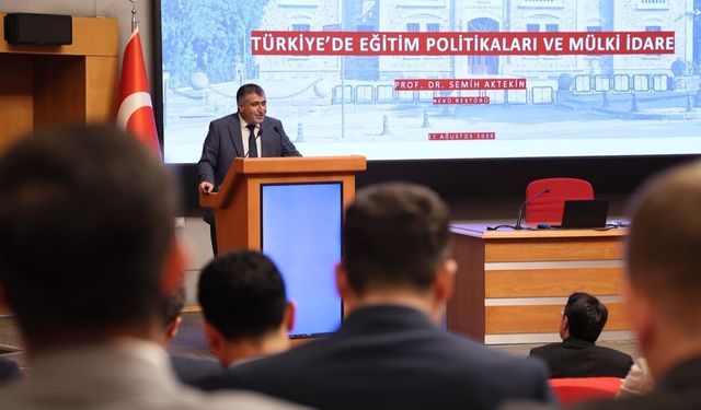 Kaymakam adaylarının Ankara’daki eğitiminde NEVÜ imzası