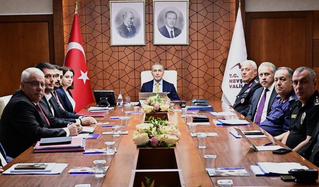 Okullar açılmadan düğmeye basıldı: Nevşehir’de güvenlik hazırlığı