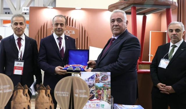 Göreme Tokyo’da dünya turizmine açıldı: Başkan’dan önemli temaslar