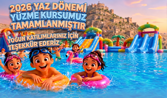 Nevşehir’de yüzlerce çocuk kulaç attı: Kurslar tamamlandı