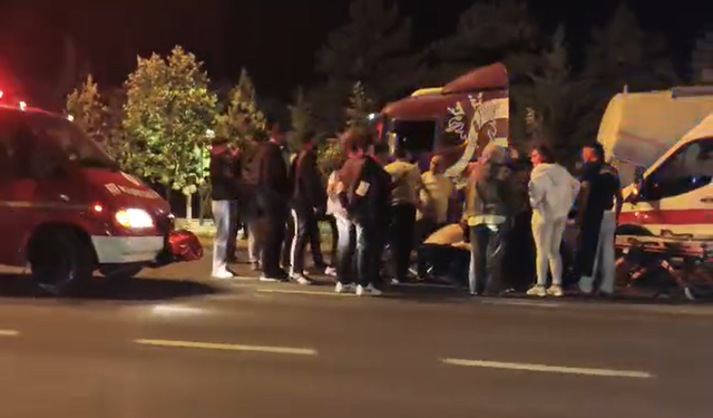 Nevşehir’de korkutan kaza: Tır bisikletli çocuğa çarptı