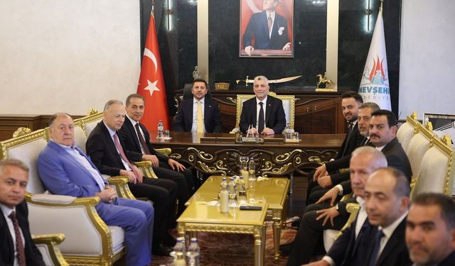 Bakan Bolat, Başkan Arı’yı ziyaret etti: Masada Nevşehir ekonomisi vardı