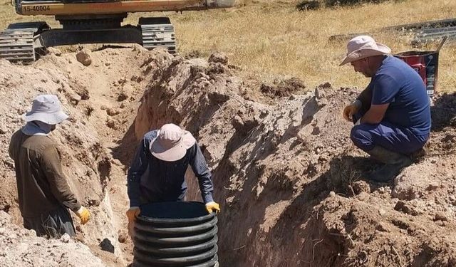 Nevşehir’in köylerinde altyapı seferberliği: Ekipler sahada