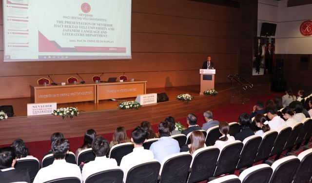 Nevşehir ile Japonya arasında eğitim köprüsü