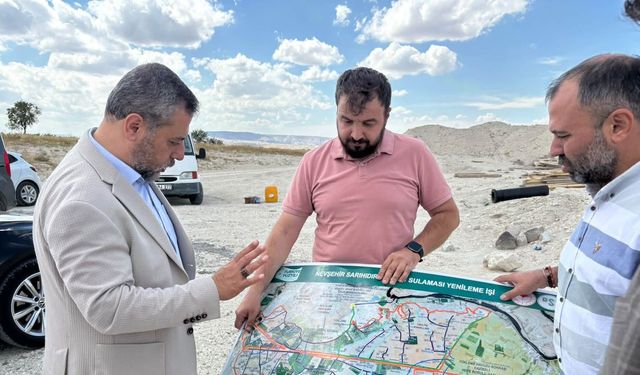 Sarıhıdır’da 970 hektarlık sulama projesinde sona yaklaşılıyor
