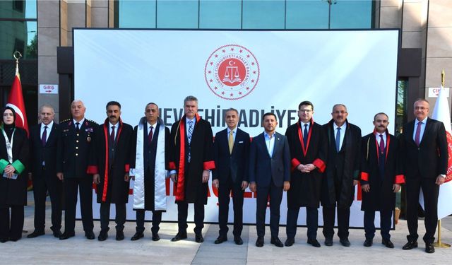 Nevşehir’de adli yıl törenle açıldı