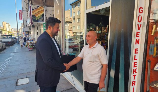 Milletvekili Çalışkan, esnaf ve vatandaşlarla buluştu