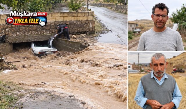 Sele kapılan sürücü o anları anlattı: “Ölümle burun buruna geldik”