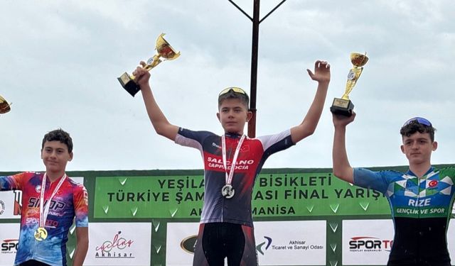 Dağ bisikletinde Türkiye şampiyonluğu Nevşehirli Mustafa Mert’in