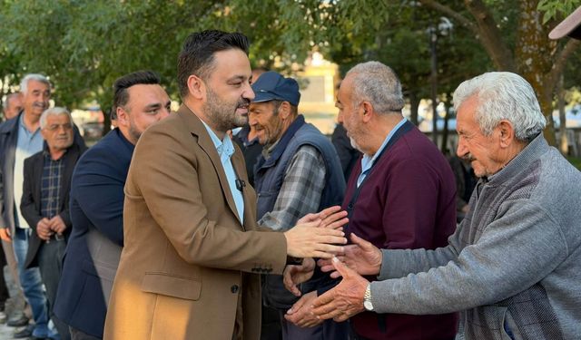 İl Başkanı Aygün Acıgöl’de köy köy vatandaşları dinledi