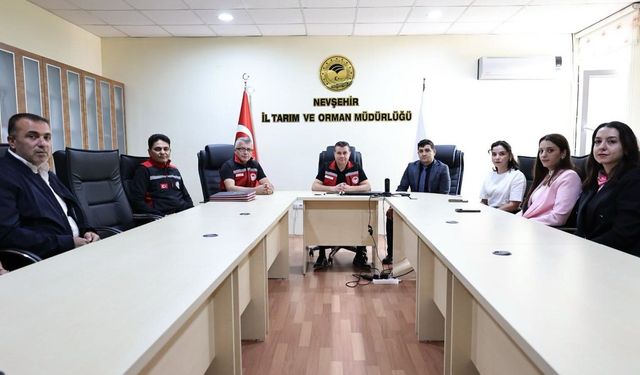 Nevşehir Tarım ve Orman Müdürlüğüne 5 yeni personel atandı