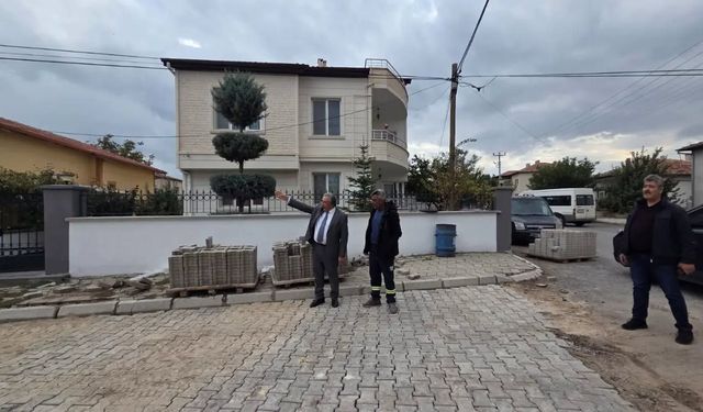 Avanos’ta o sokak yenilendi! Yol sorunu çözüme kavuştu