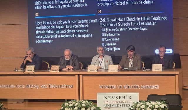 Nevşehir’de Zeki Soyak buluşması: Eğitimden sivil topluma bıraktığı izler