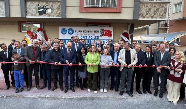 Türk Eğitim-Sen Nevşehir’de yeni hizmet binasını açtı