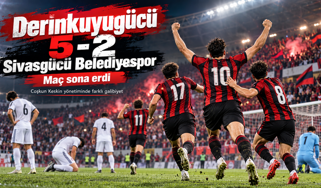 Derinkuyugücü’nden muhteşem geri dönüş!  5-2 mağlup etti