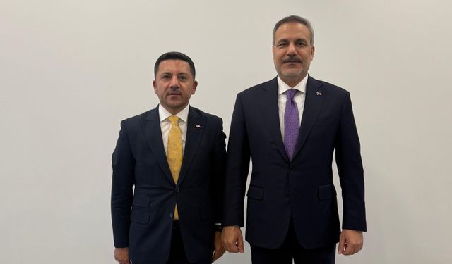 Rasim Arı ile Hakan Fidan görüştü: Gündem Kapadokya