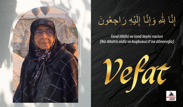 Ördü ailesinin acı günü: Emine Ördü vefat etti