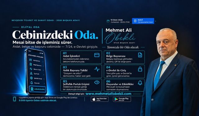 Öbekli’den Dijital Oda vaadi: “Mesai bitse de işleminiz sürecek”