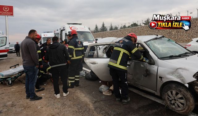 Nevşehir-Aksaray yolunda araçlar çarpıştı: 7 yaralı