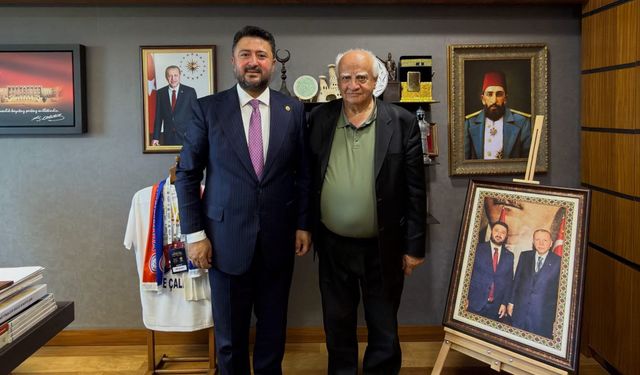 17. Dönem Milletvekili Faruk Dırık, Emre Çalışkan’la TBMM’de buluştu