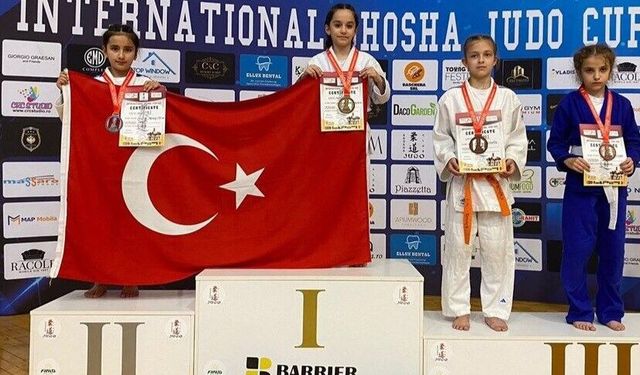 Nevşehirli genç judocular Romanya’dan derecelerle döndü
