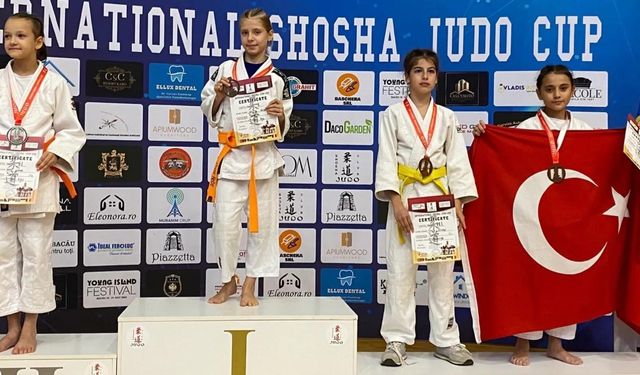 Nevşehirli sporcu, uluslararası judo kupasında üçüncü oldu
