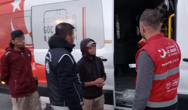Nevşehir’de yasa dışı giriş yapan 8 kişi yakalandı