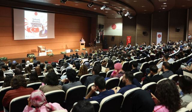 NEVÜ’de “Ter*rsüz Türkiye” konferansı: Geçmişten hangi dersler çıkarılmalı?