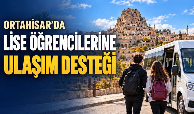 Ortahisar’da lise öğrencilerine ulaşım desteği